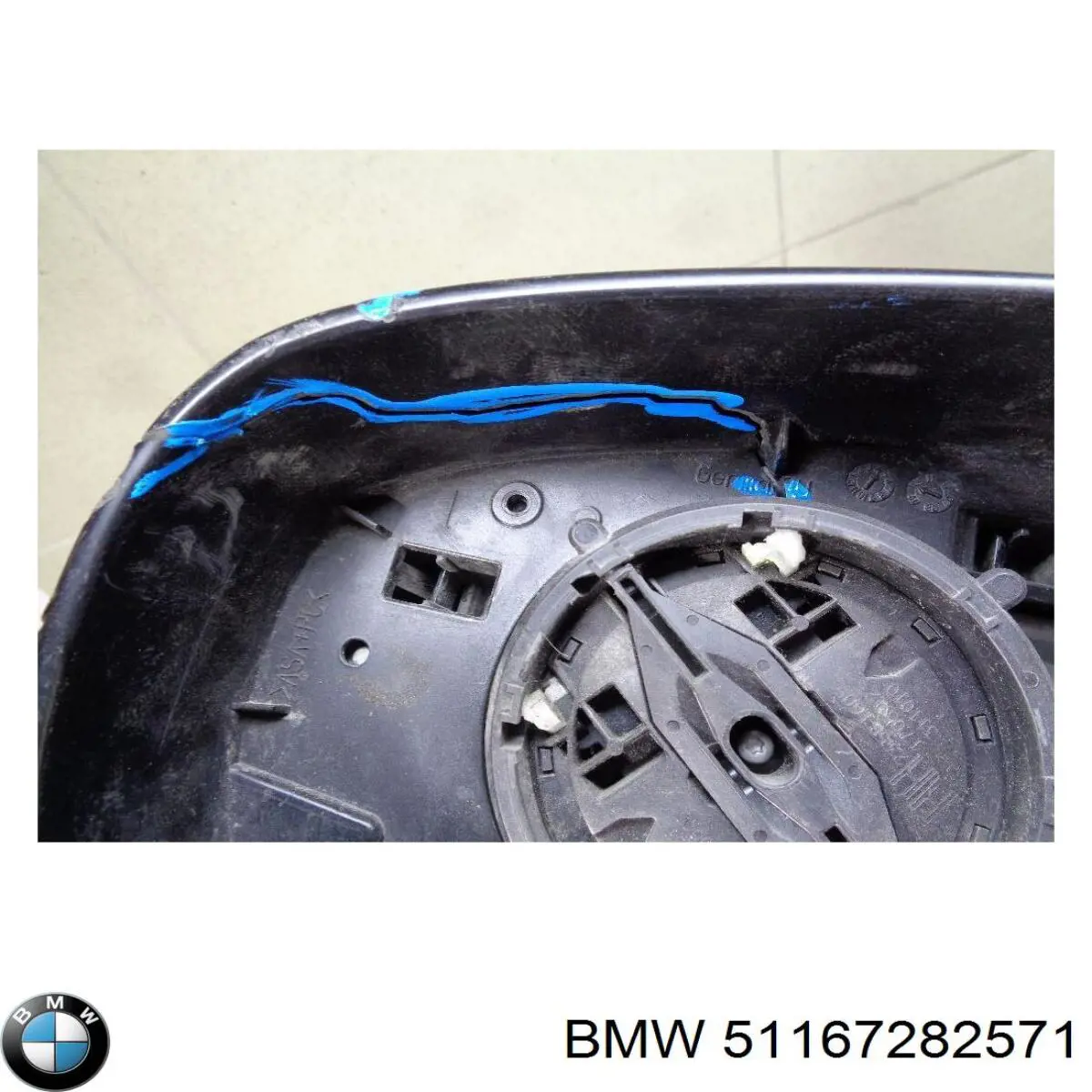 Ліве бічне дзеркало BMW 51167282571 ціна, від 96.46 USD