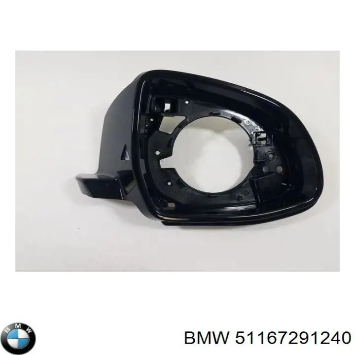 Дзеркальний елемент правого дзеркала заднього виду BMW 51167291240 ціна, від 148.46 USD