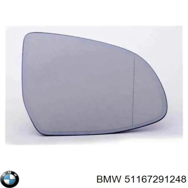 51167291248 BMW Дзеркальний елемент правий