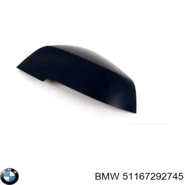 51167292745 BMW накладка дзеркала заднього виду, ліва