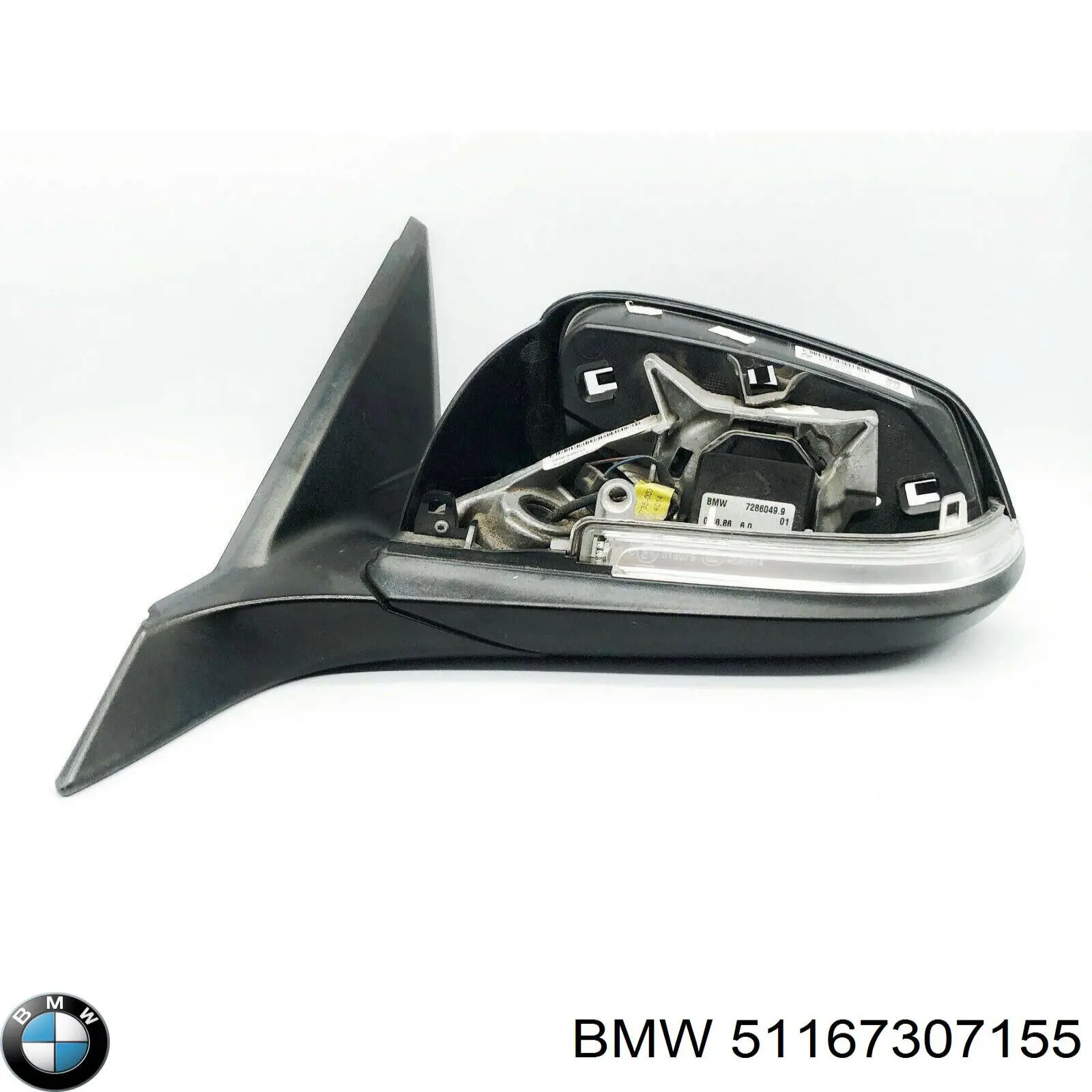 Корпус дзеркала заднього виду, лівого BMW 51167307155 ціна, від 417.23 USD