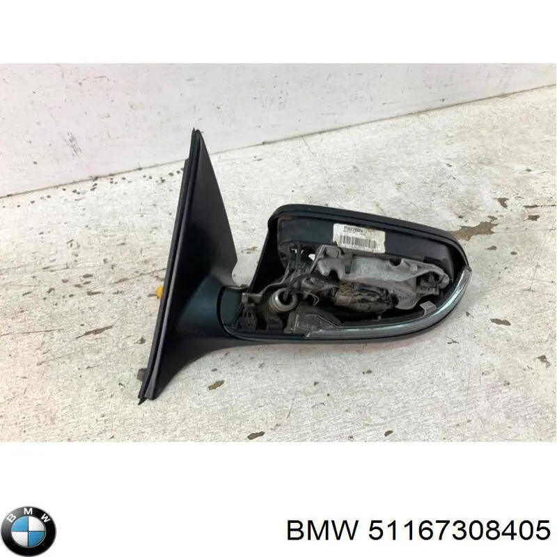 51167308405 BMW Дзеркало заднього виду, ліве