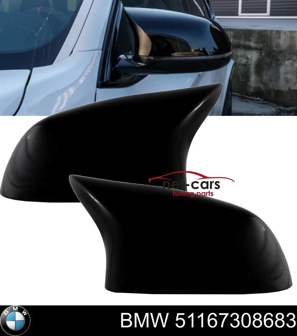 51167308683 BMW Накладка водійського дзеркала