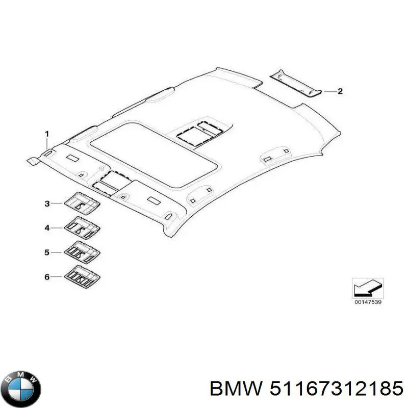  51167312185 BMW