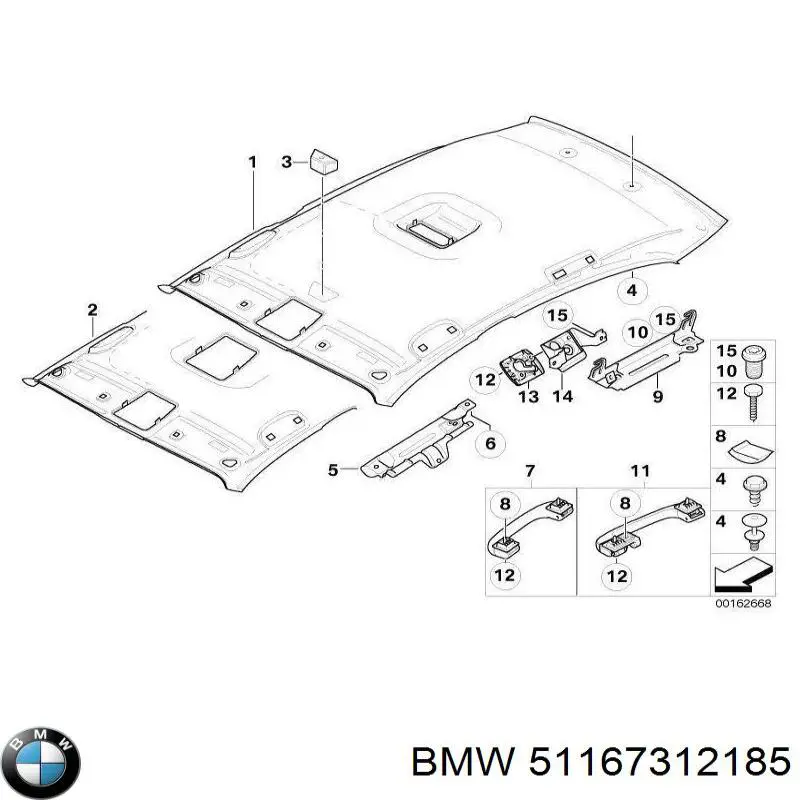  BMW 51167312185