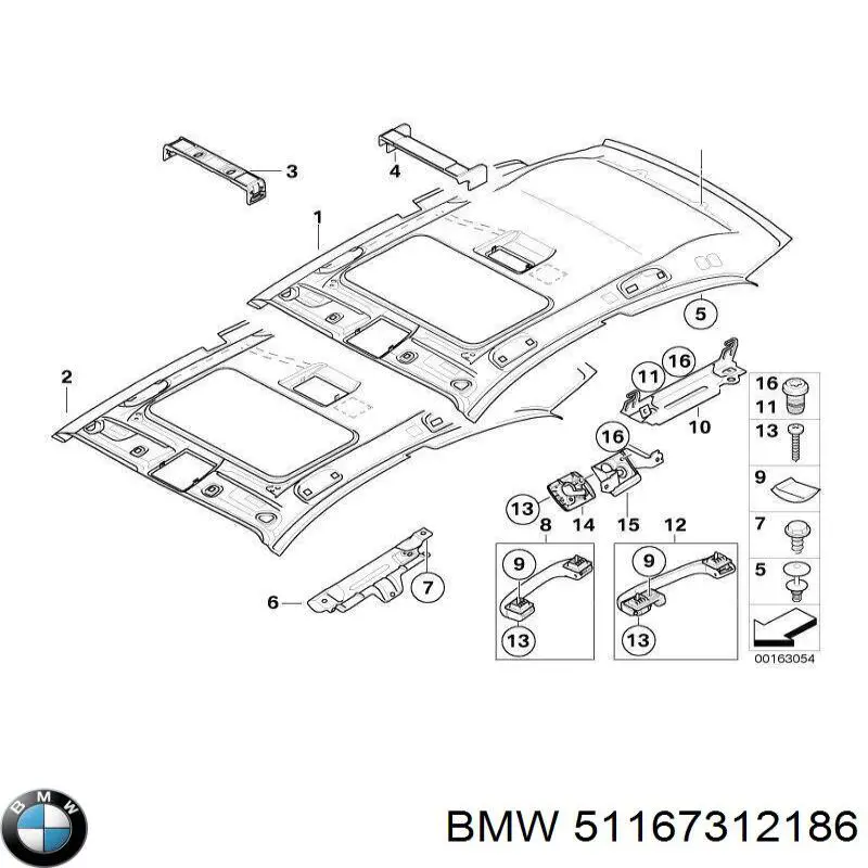 Купити 51167312186 BMW 