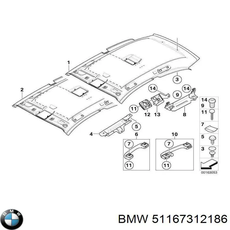  51167312186 BMW