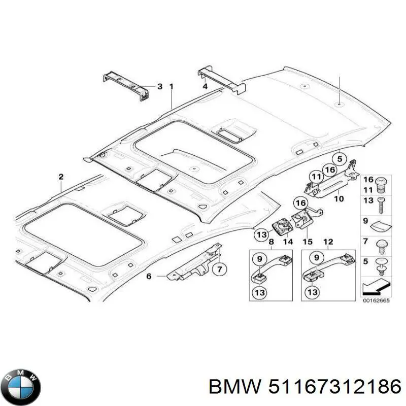 51167312186 BMW 