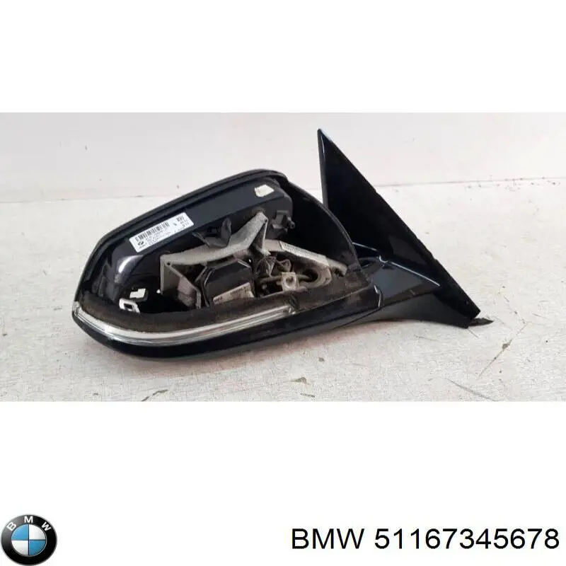 Корпус дзеркала заднього виду, правий BMW 51167345678 ціна, від 380.07 USD