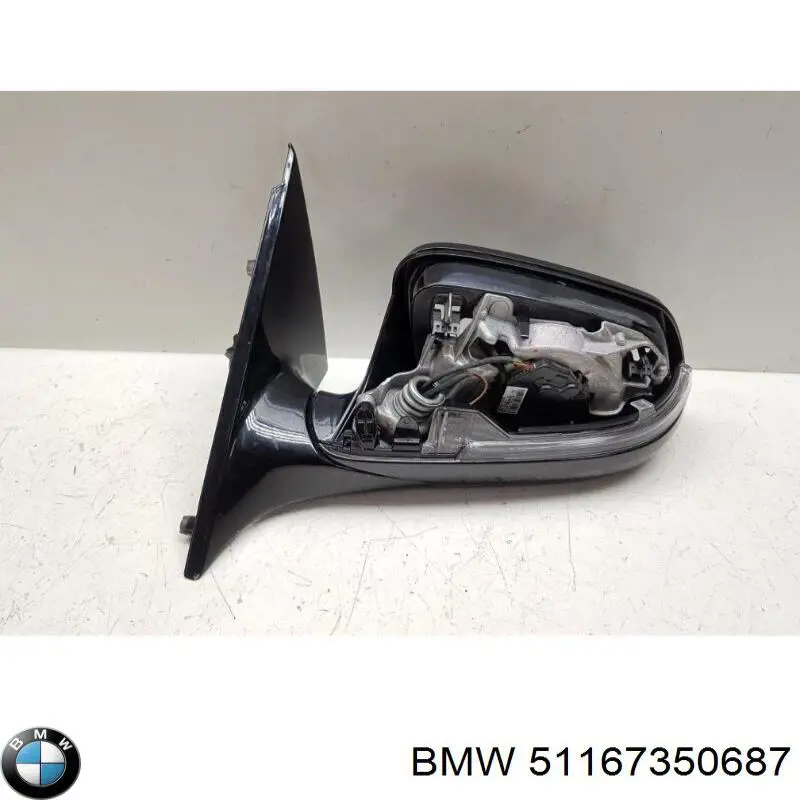 Ліве бічне дзеркало BMW 51167350687 ціна, від 50.66 USD