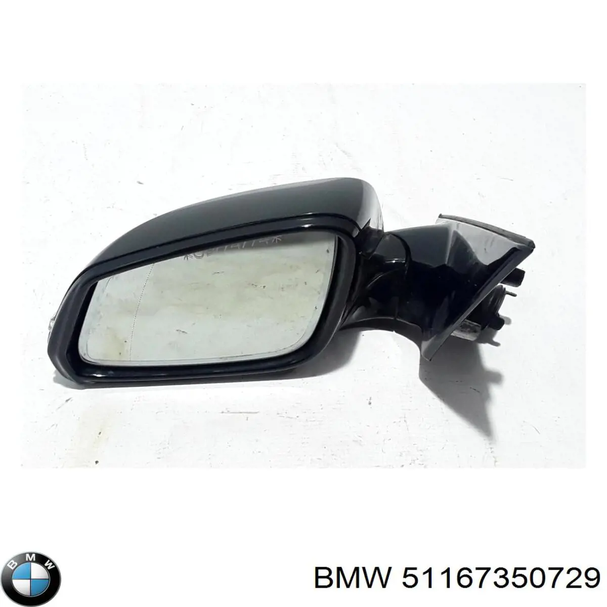 51167350729 BMW Дзеркало заднього виду, ліве