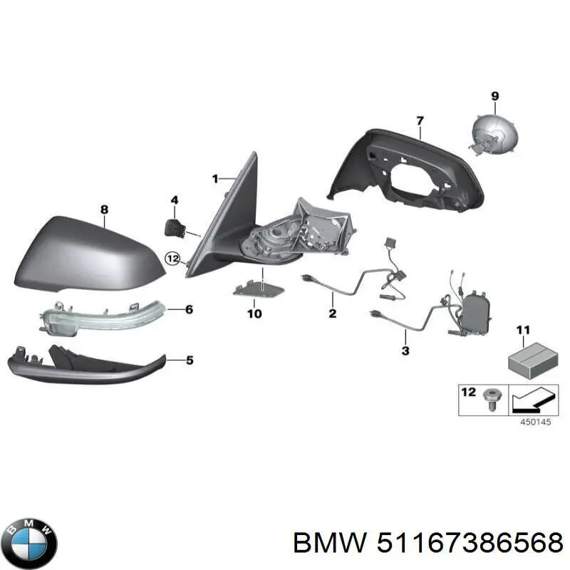  51167386568 BMW