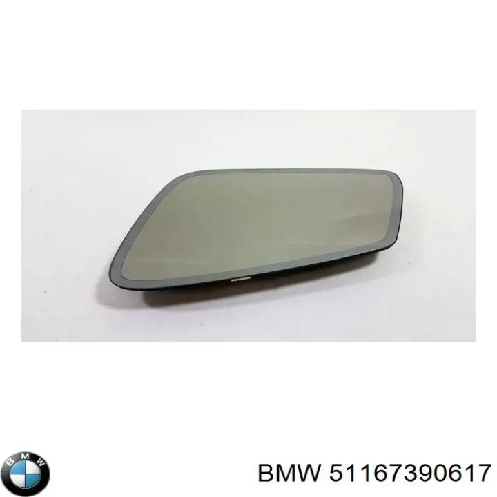 51167390617 BMW Дзеркальний елемент лівий