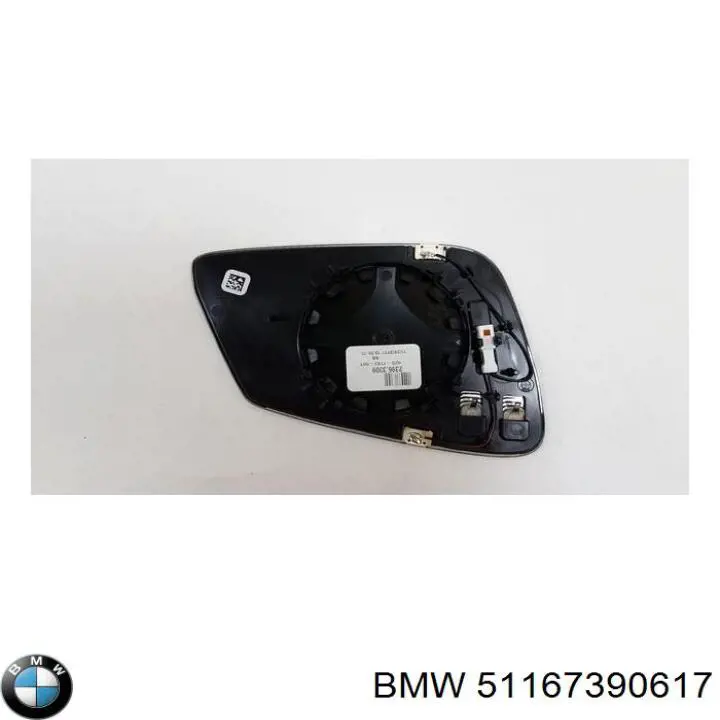 Купити 51167390617 BMW Дзеркальний елемент водійського дзеркала