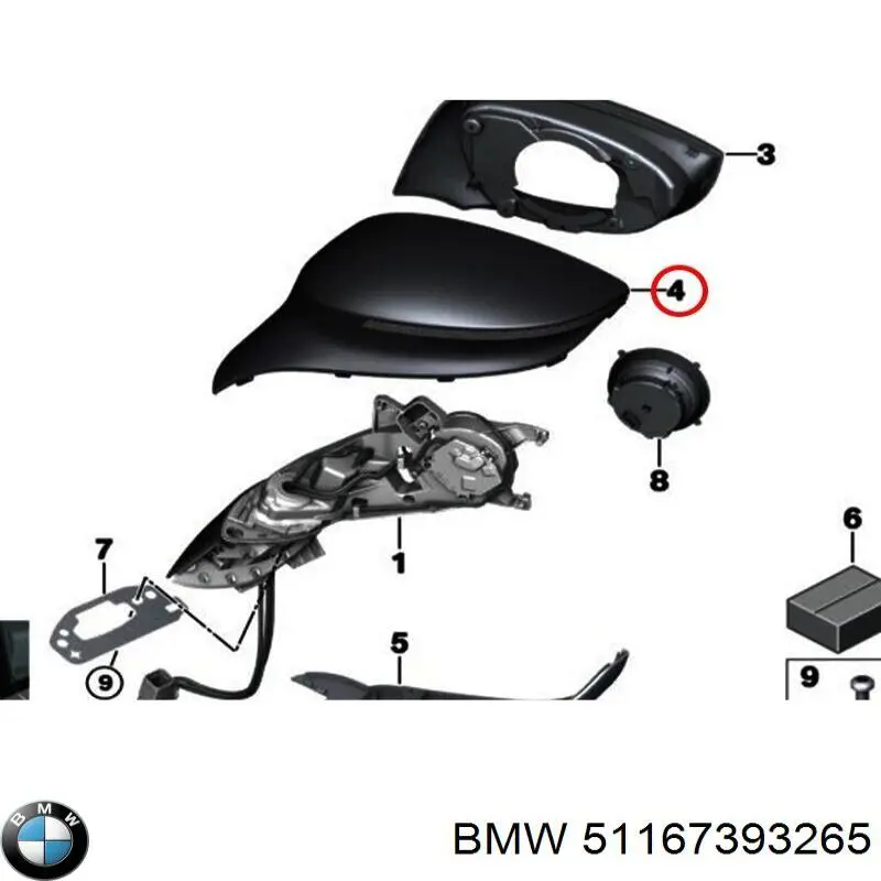  51167393265 BMW