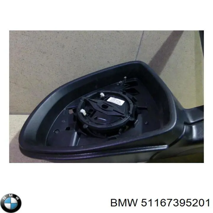 51167395201 BMW Дзеркало заднього виду, ліве