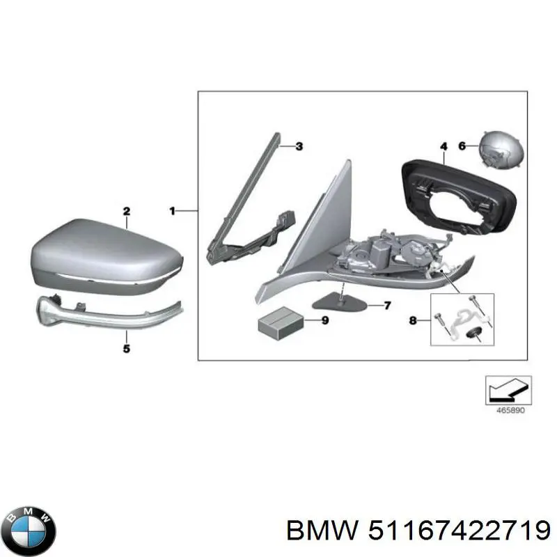  51167422719 BMW