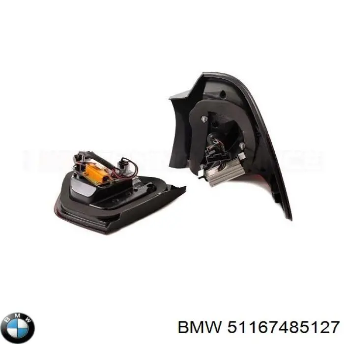 Купити 51167485127 BMW Корпус дзеркала заднього виду, лівого