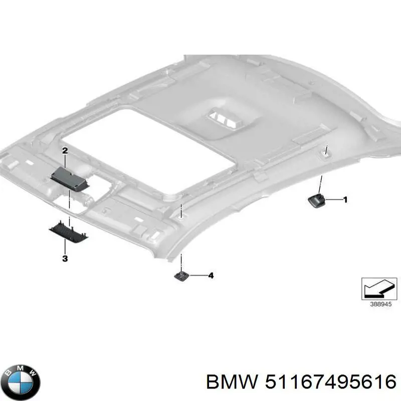  BMW 51167495616