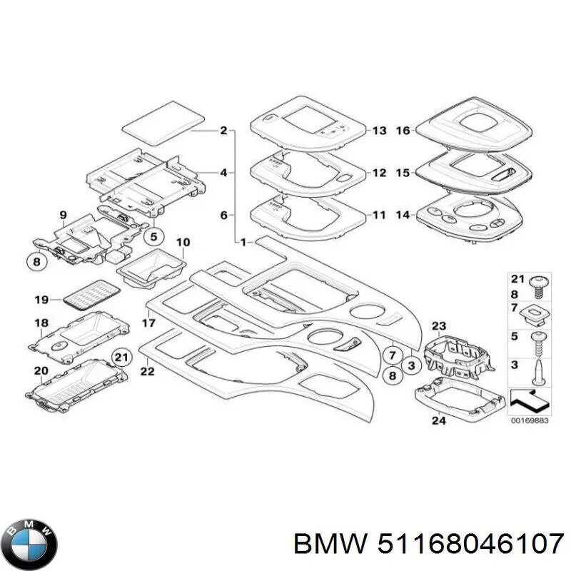  51168046107 BMW