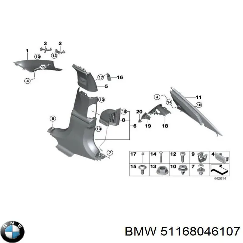 51168046107 BMW 