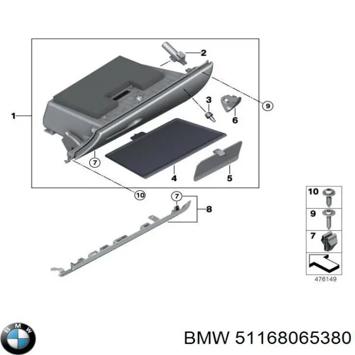  51168065380 BMW