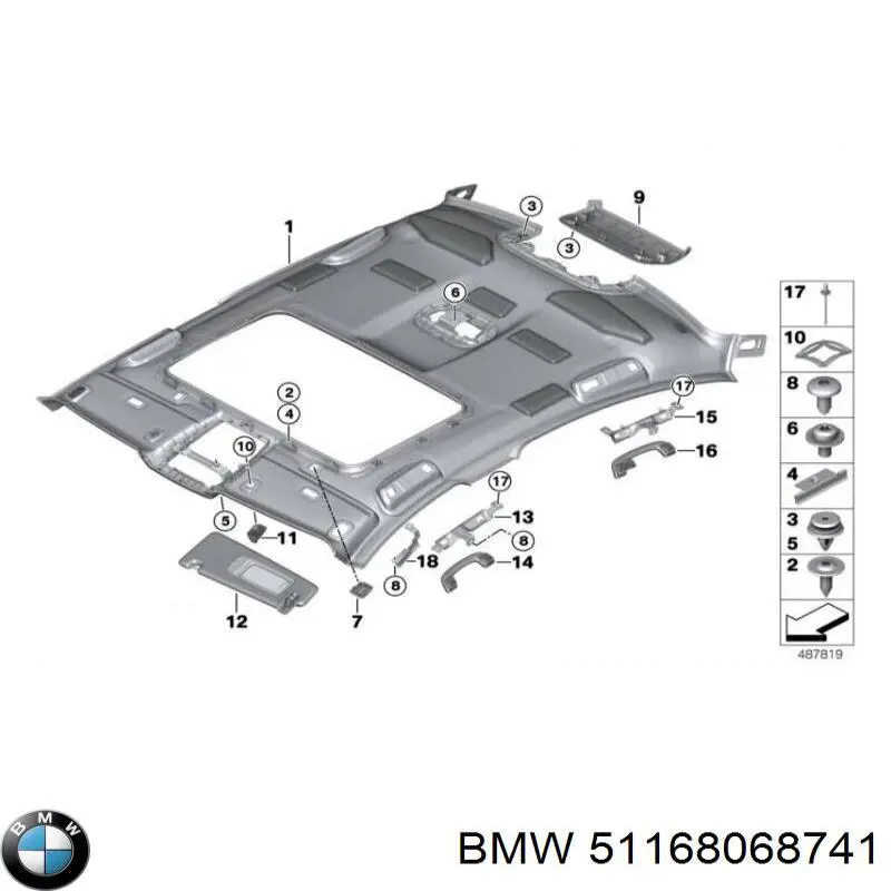  51168068741 BMW