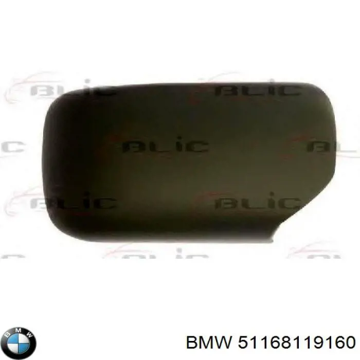 Купити 51168119160 BMW Накладка/кришка дзеркала заднього виду, права