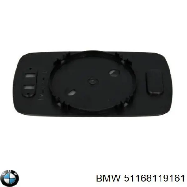Дзеркальний елемент лівого дзеркала заднього виду BMW 51168119161 ціна, від 9.13 USD