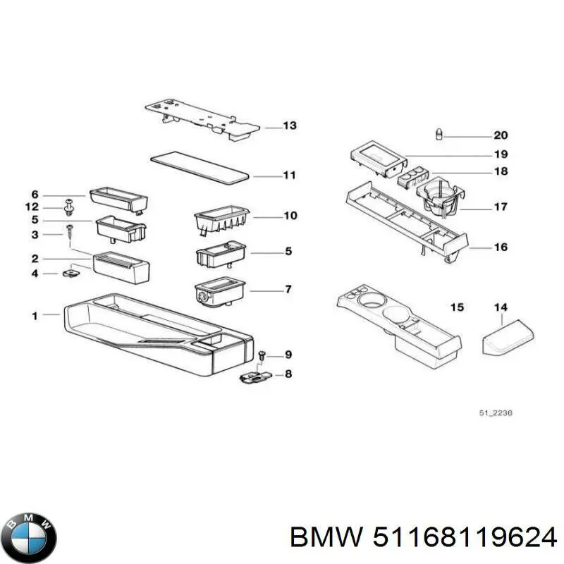51168119624 BMW 