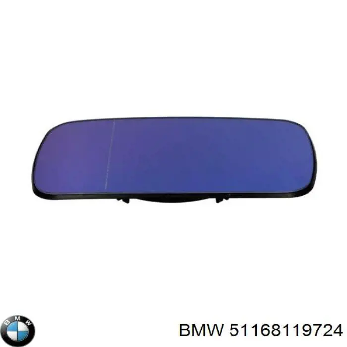 51168119724 BMW дзеркальний елемент дзеркала заднього виду, лівого