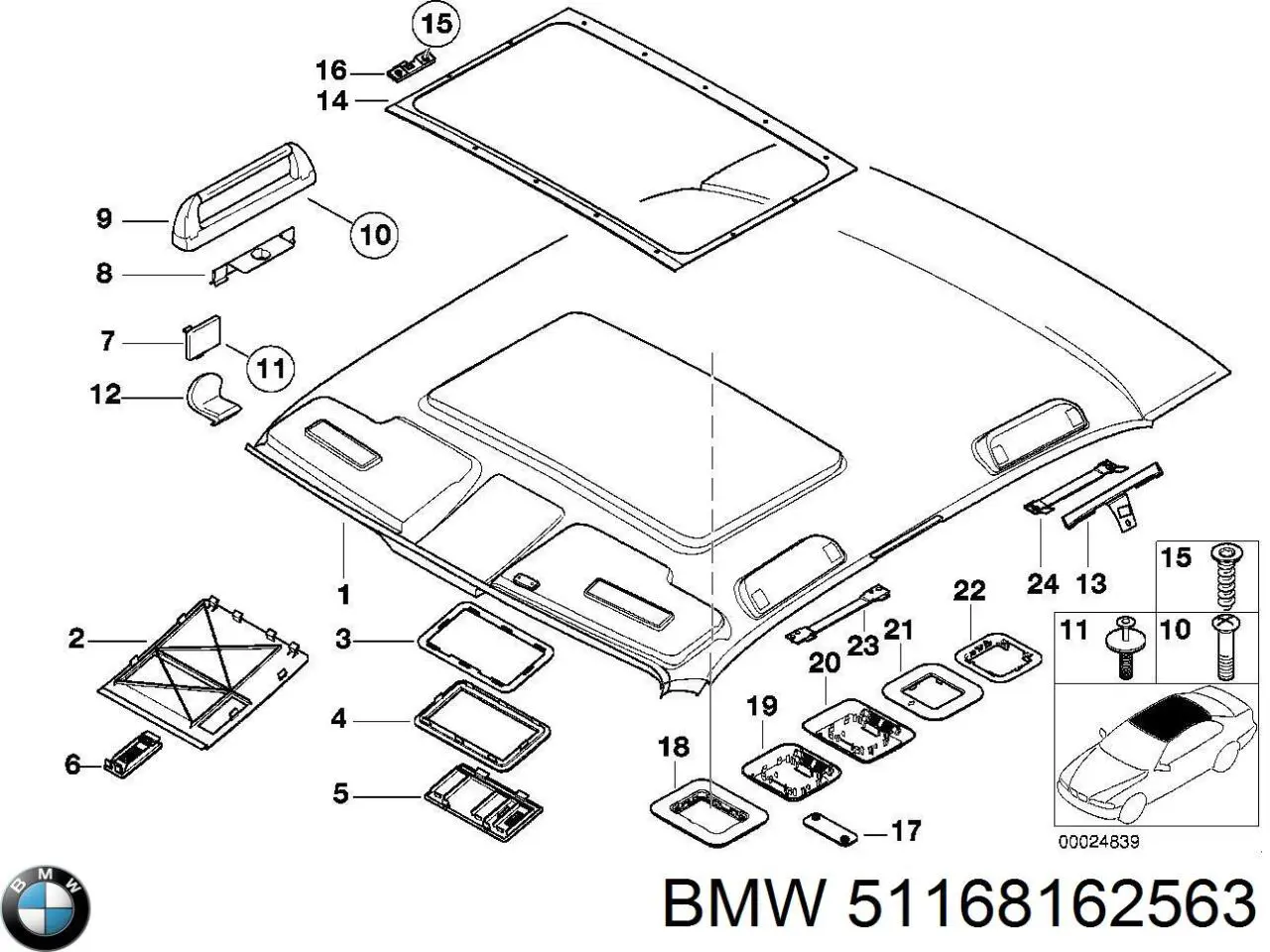 BMW 51168162563 ціна, від 121.57 USD