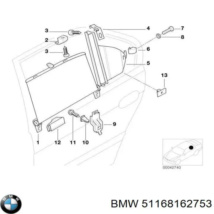 51168162753 BMW 