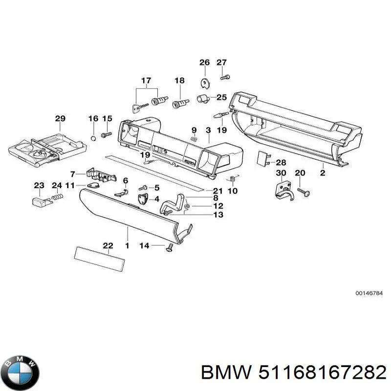  BMW 51168167282 ціна, від 76.01 USD
