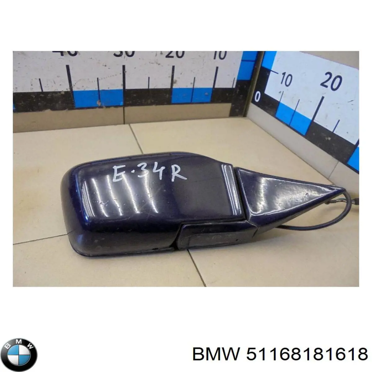 Дзеркало заднього виду, праве 51168181618 BMW