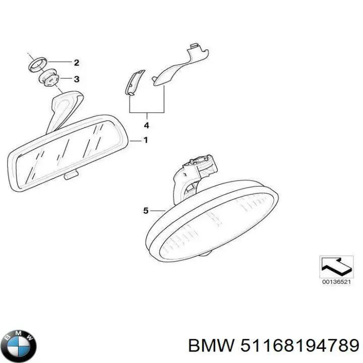  BMW 51168194789 ціна, від 8.00 USD