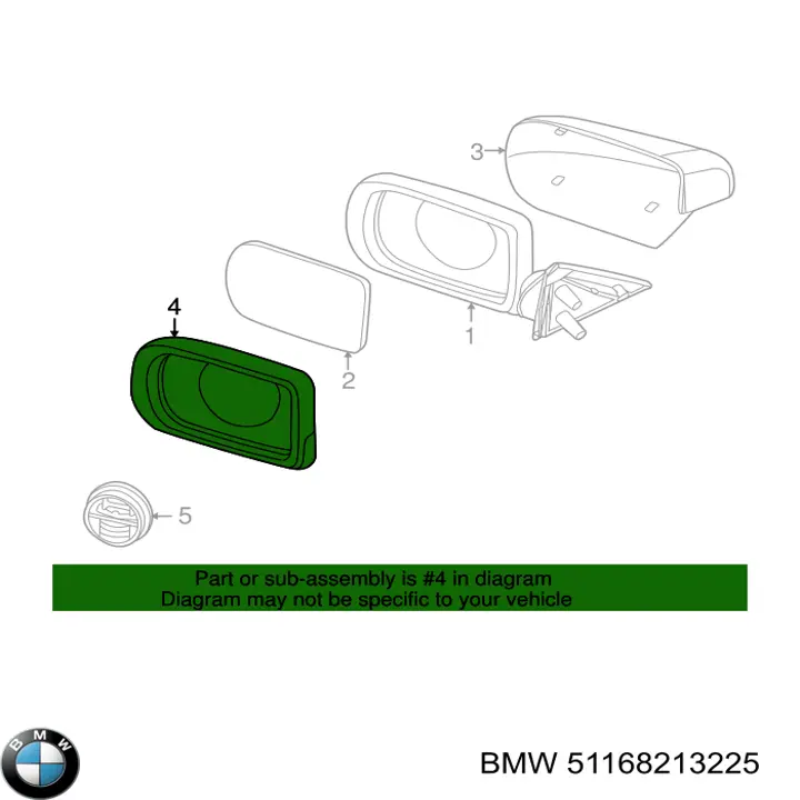  51168213225 BMW