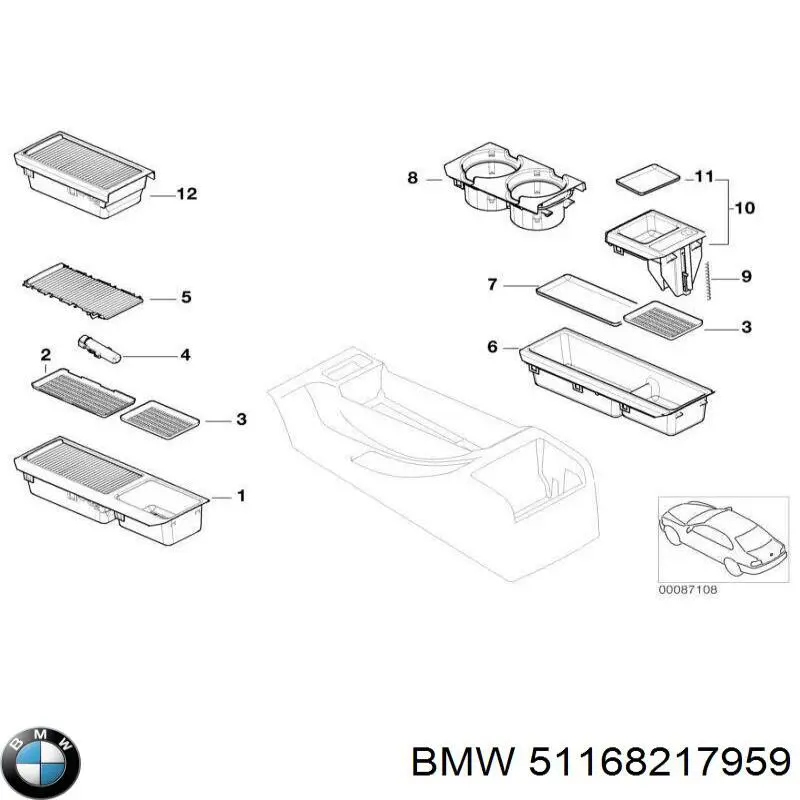 Купити 51168217959 BMW 