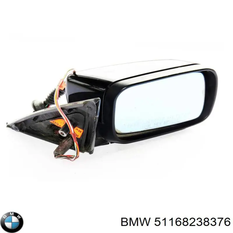 51168238376 BMW накладка дзеркала заднього виду, права
