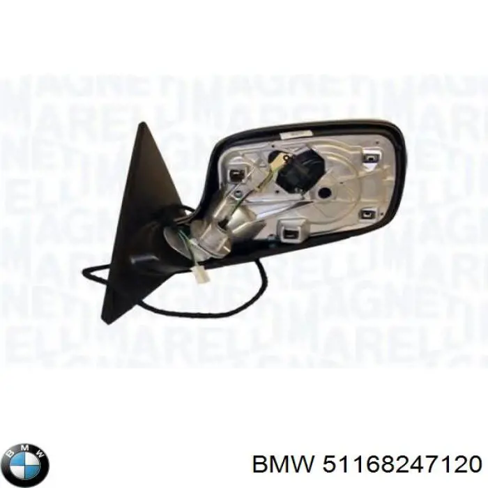 Праве бічне дзеркало BMW 51168247120 ціна, від 648.41 USD