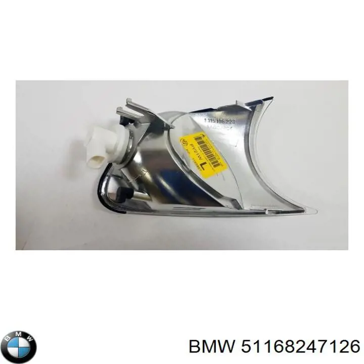 Купити 51168247126 BMW Корпус дзеркала заднього виду, правий