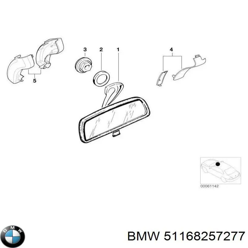 Купити 51169134425 BMW 