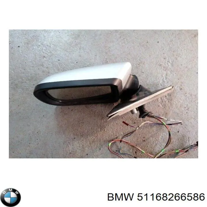 51168266586 BMW Праве дзеркало заднього виду