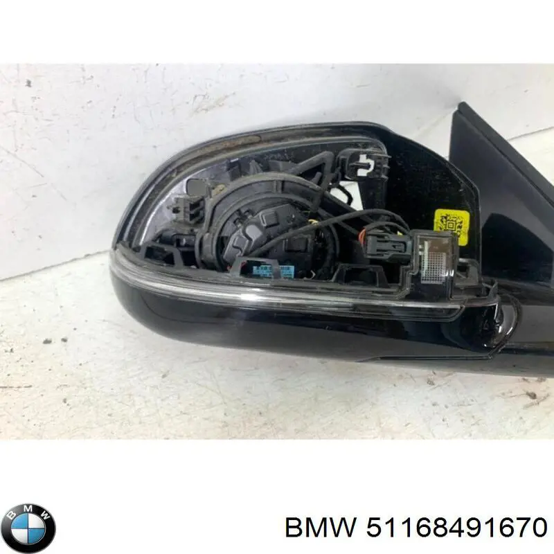 Праве бічне дзеркало BMW 51168491670 ціна, від 285.05 USD