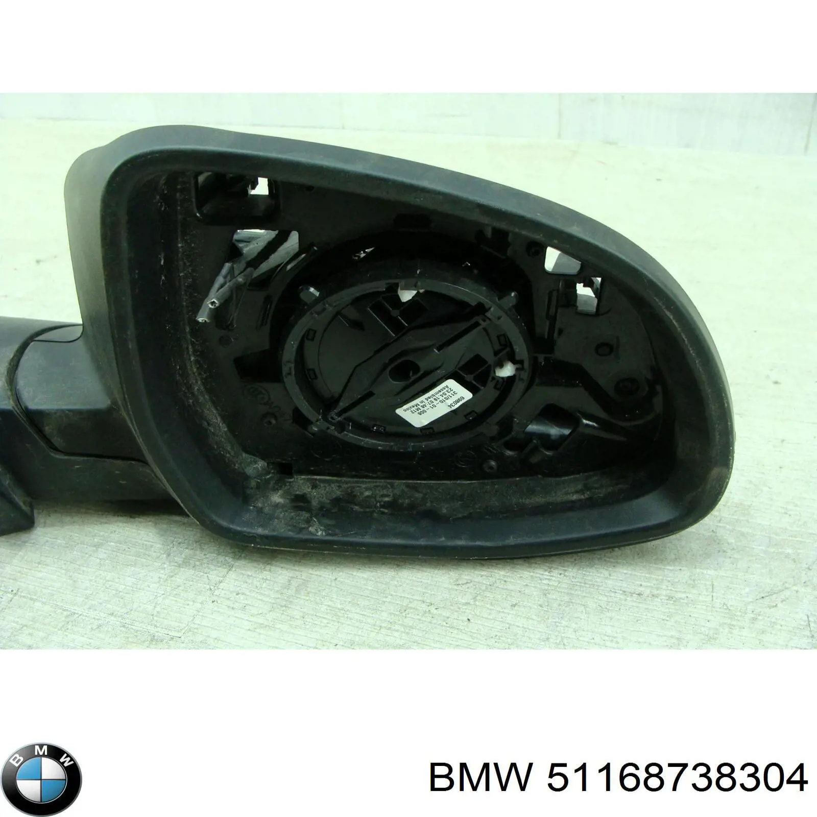 Праве бічне дзеркало BMW 51168738304 ціна, від 1136.88 USD