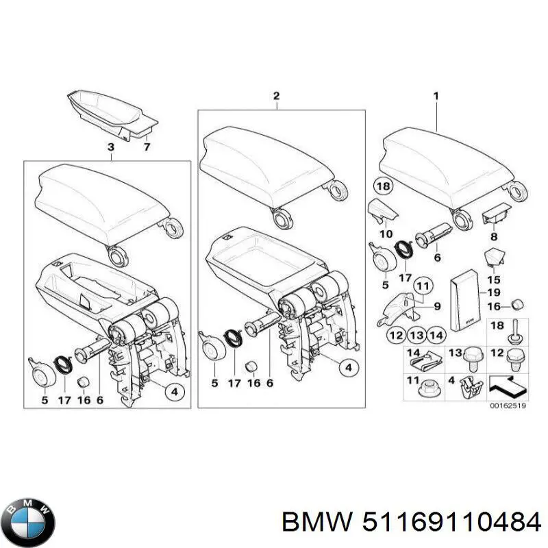 Купити 51169110484 BMW 