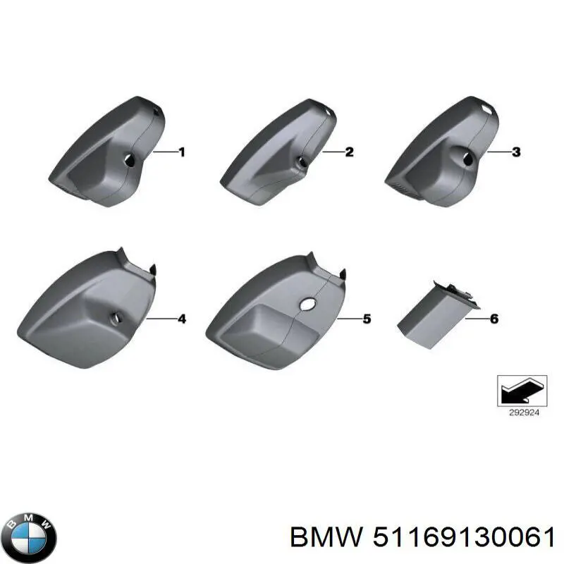 Купити 51169130061 BMW 