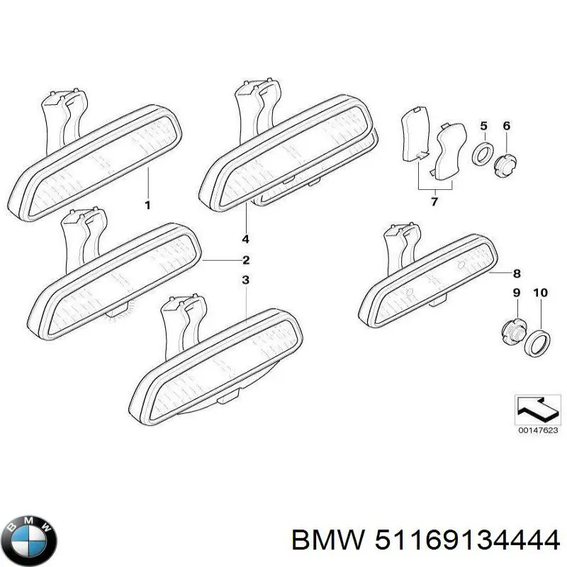 Купити 51167153451 BMW 