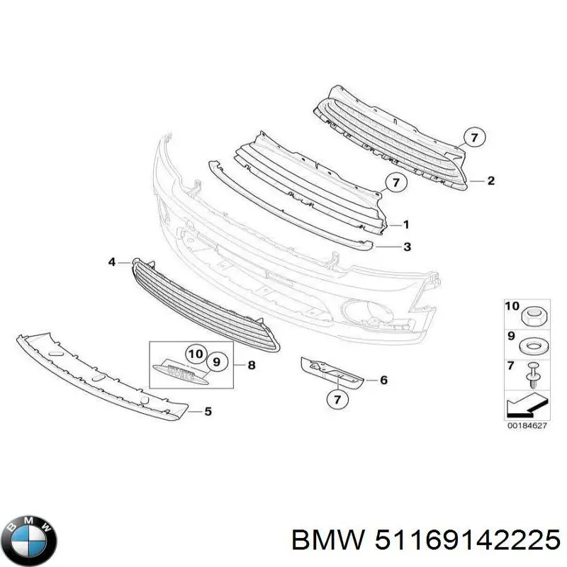  51169142225 BMW