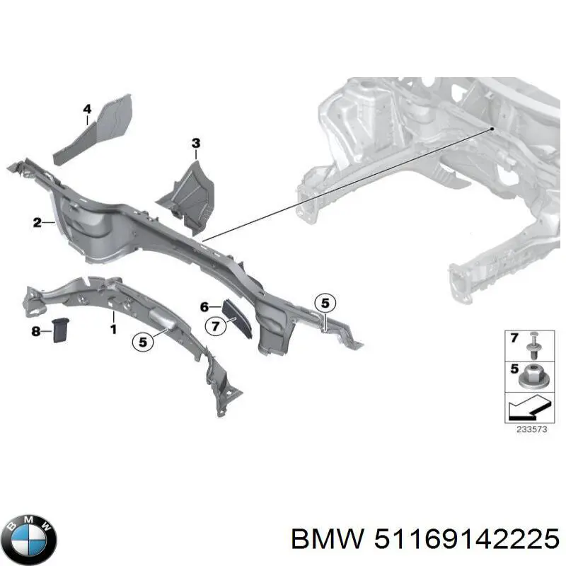  51169142225 BMW